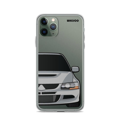 Silver Evo 8 Phone Case