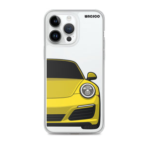 Racing Yellow 991 Phone case