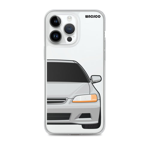 Satin Silver CG Phone Case