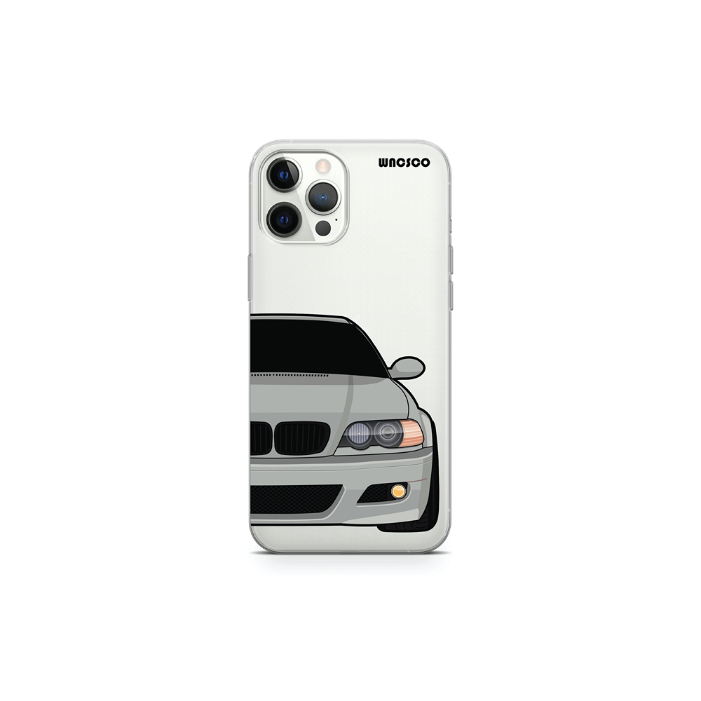 Silver E46 M Phone Case