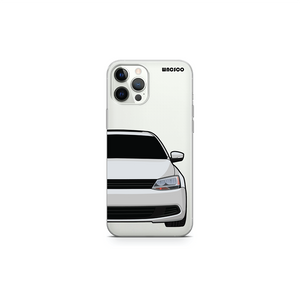 White MK6 J Phone Case