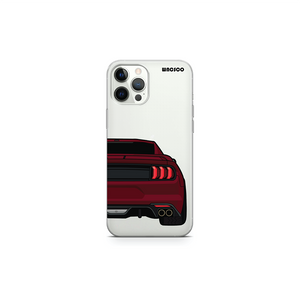 Dark Red S550 Facelift Rear Phone Case