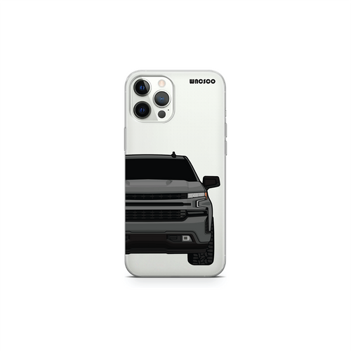 Satin Stell Grey T1XX Phone Case