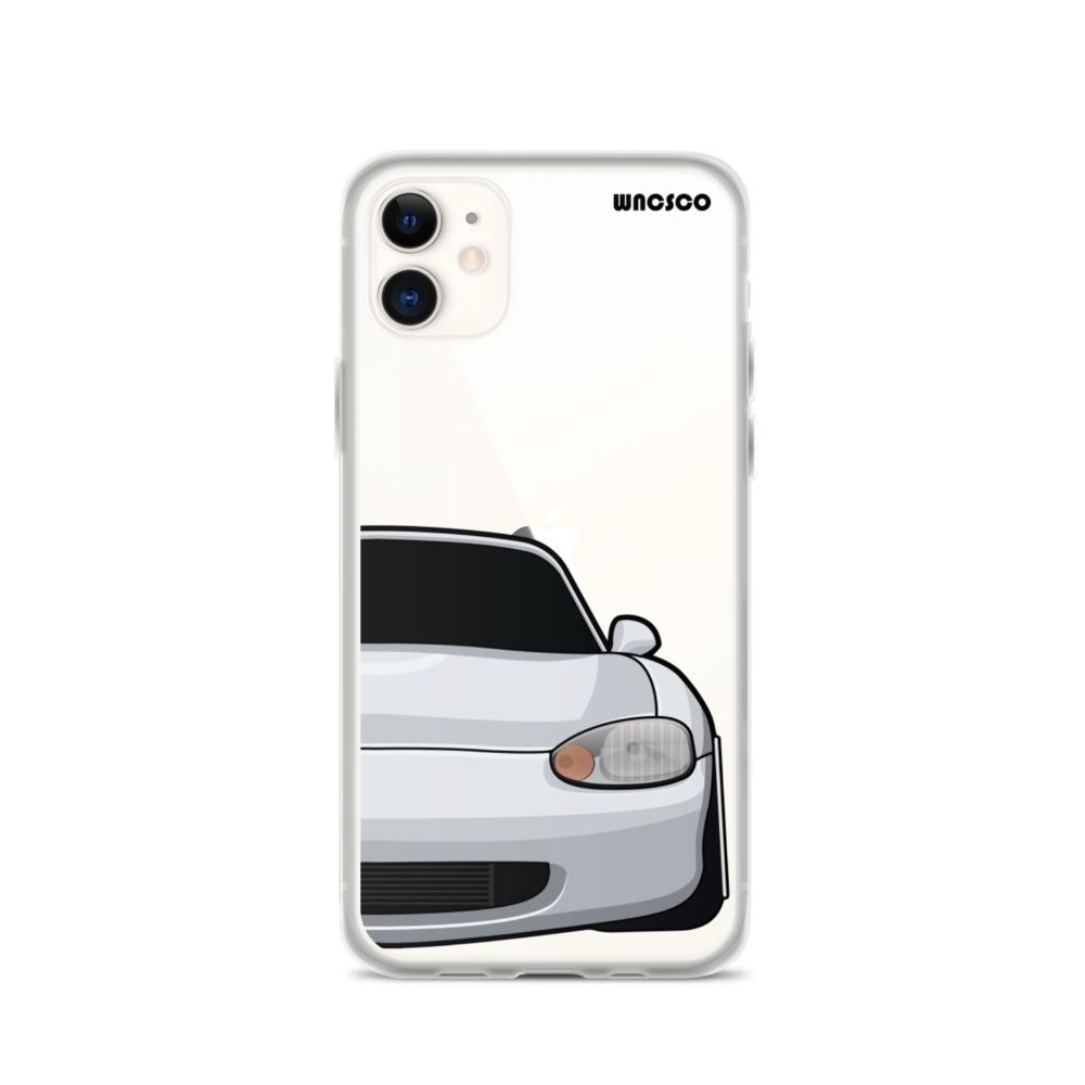 White NB Phone Case