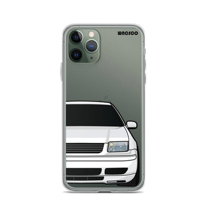 White MK4 J Phone Case