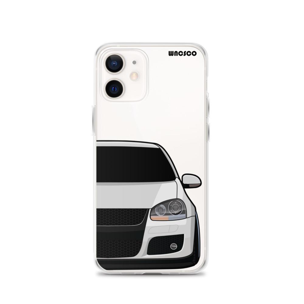 White MK5 Phone Case