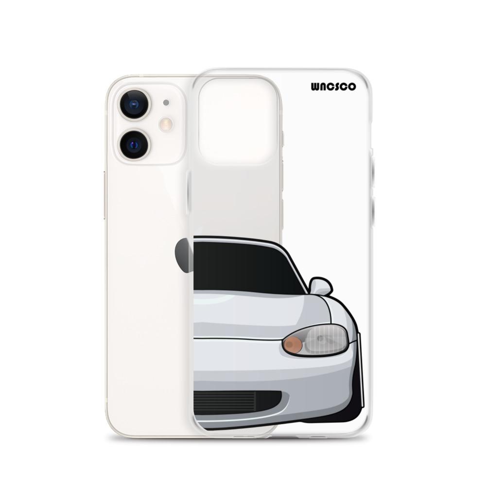 White NB Phone Case