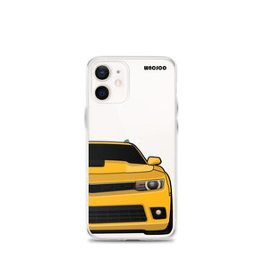 Желтый чехол для iPhone пятого поколения с подтяжкой лица
