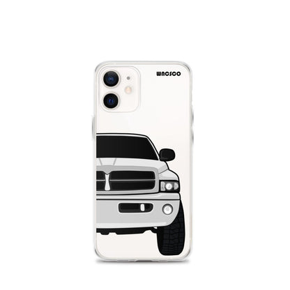 White BR/BE Phone Case