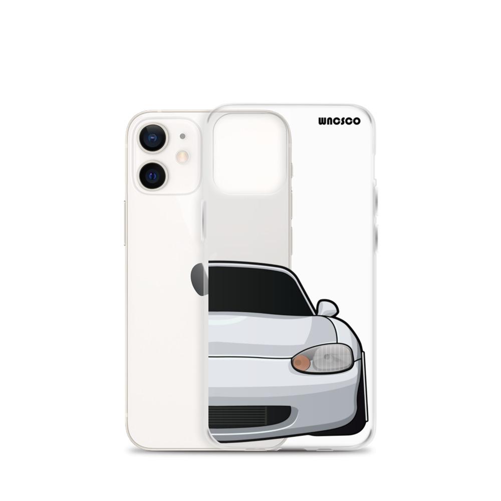 White NB Phone Case