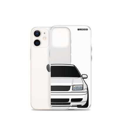 White MK4 J Phone Case