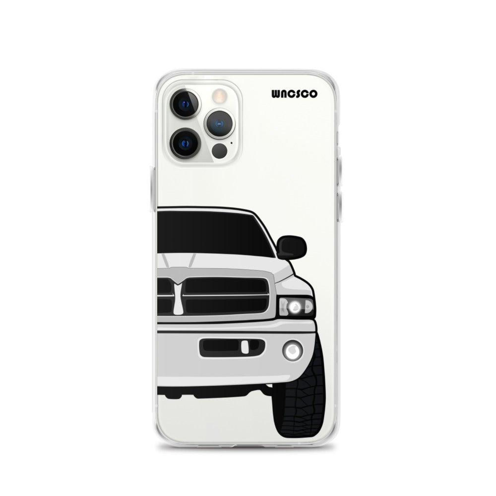 White BR/BE Phone Case