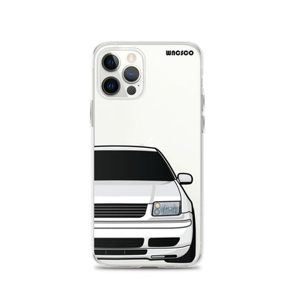 White MK4 J Phone Case