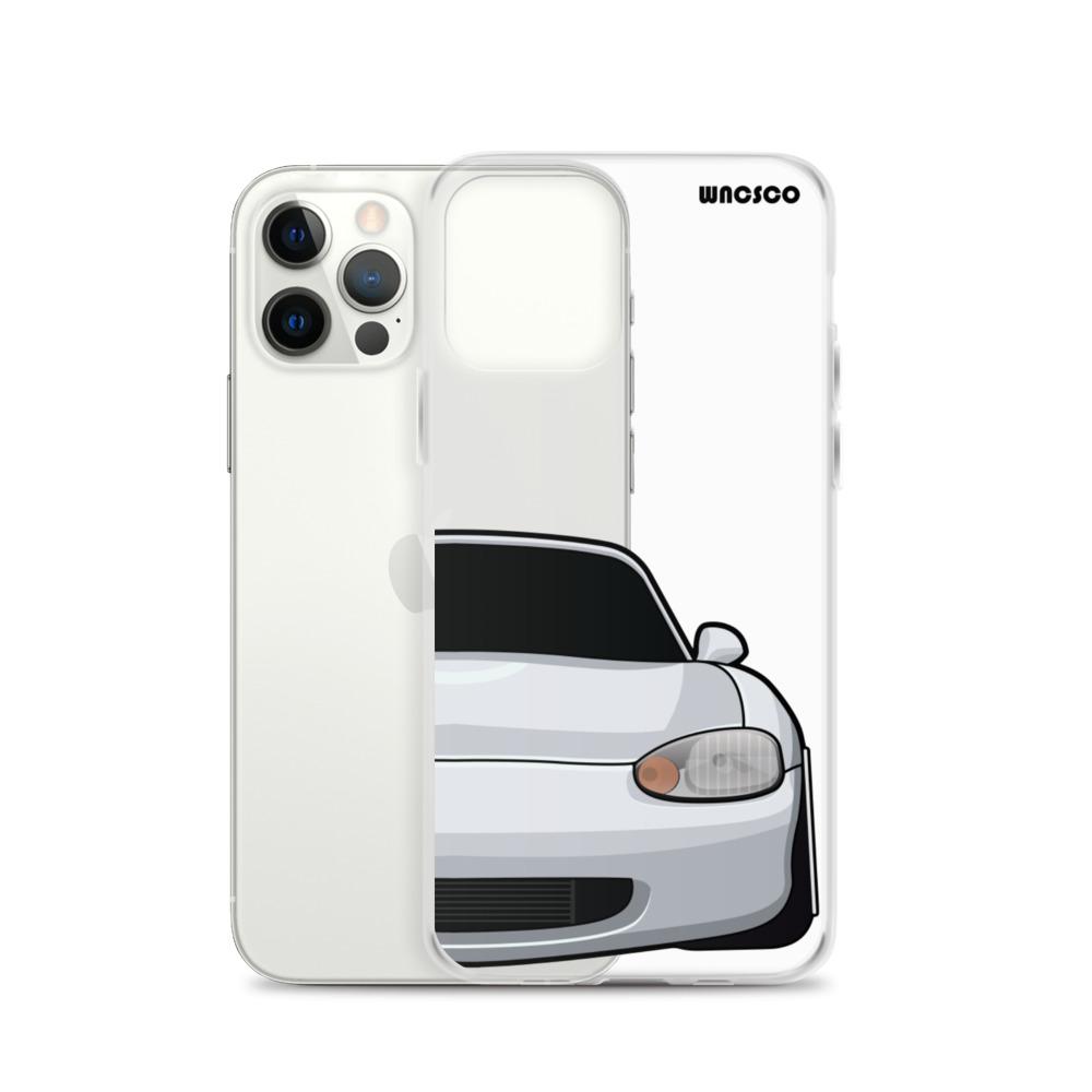 White NB Phone Case