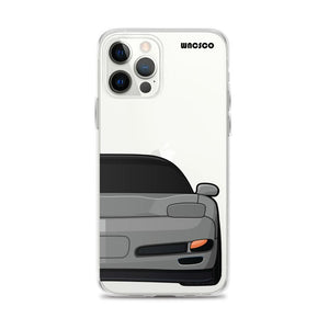 Silver C5 Phone Case