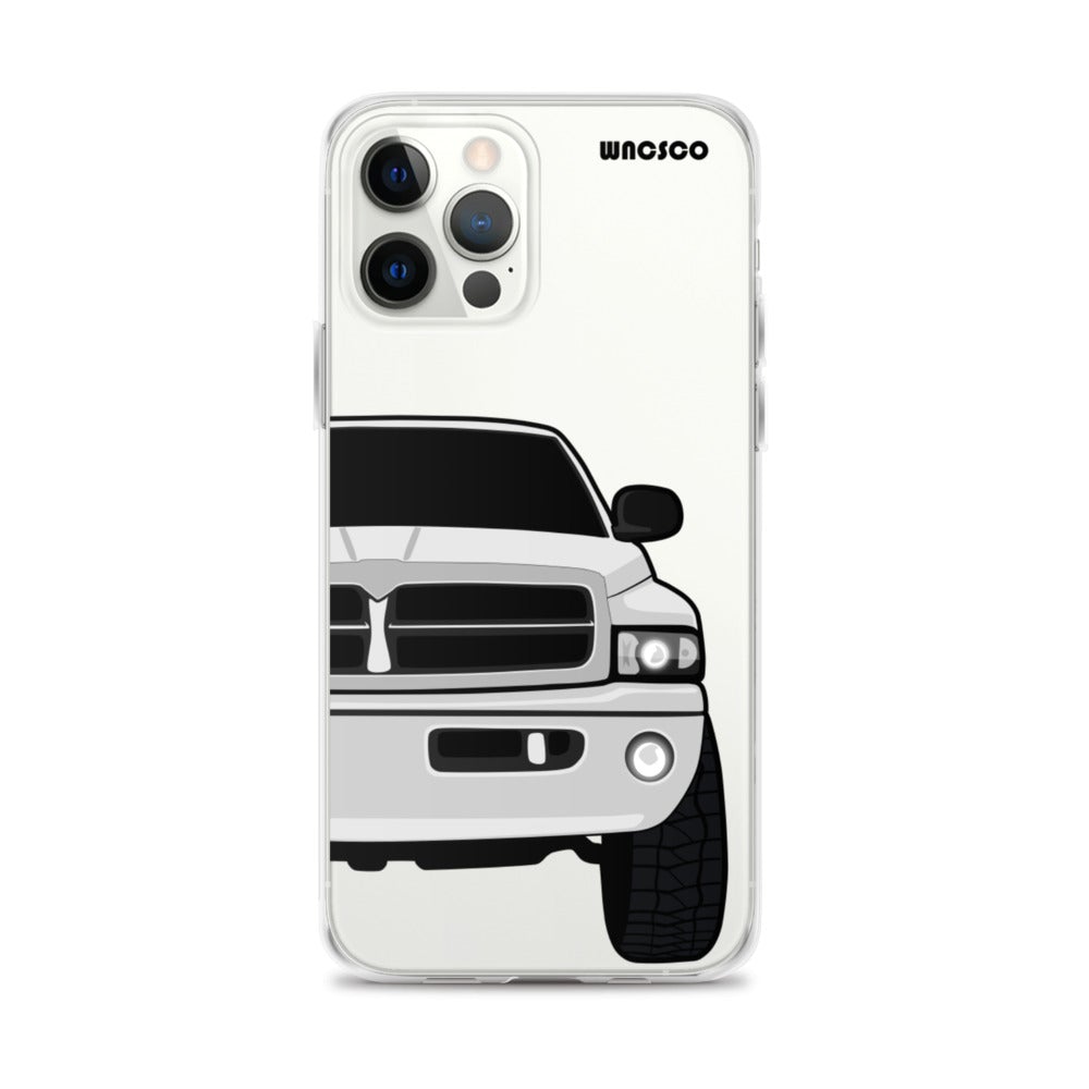 White BR/BE Phone Case