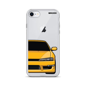 Желтый чехол для iPhone S14