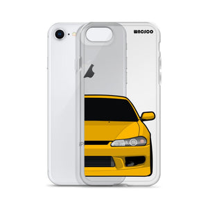 Желтый чехол для iPhone S15