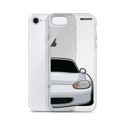 White NB Phone Case