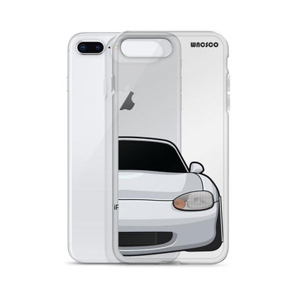 White NB Phone Case