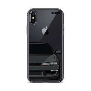 Coque et skin iPhone S14 noire