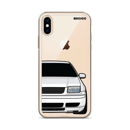 White MK4 J Phone Case