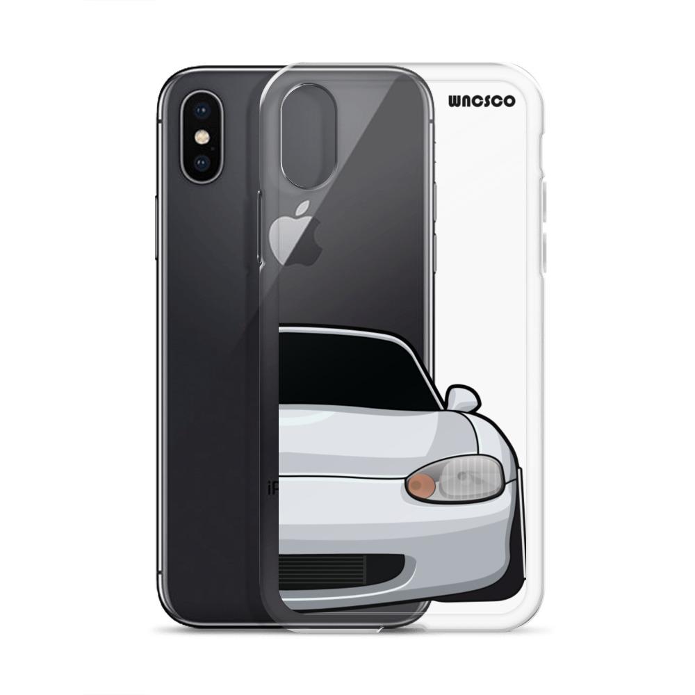 White NB Phone Case