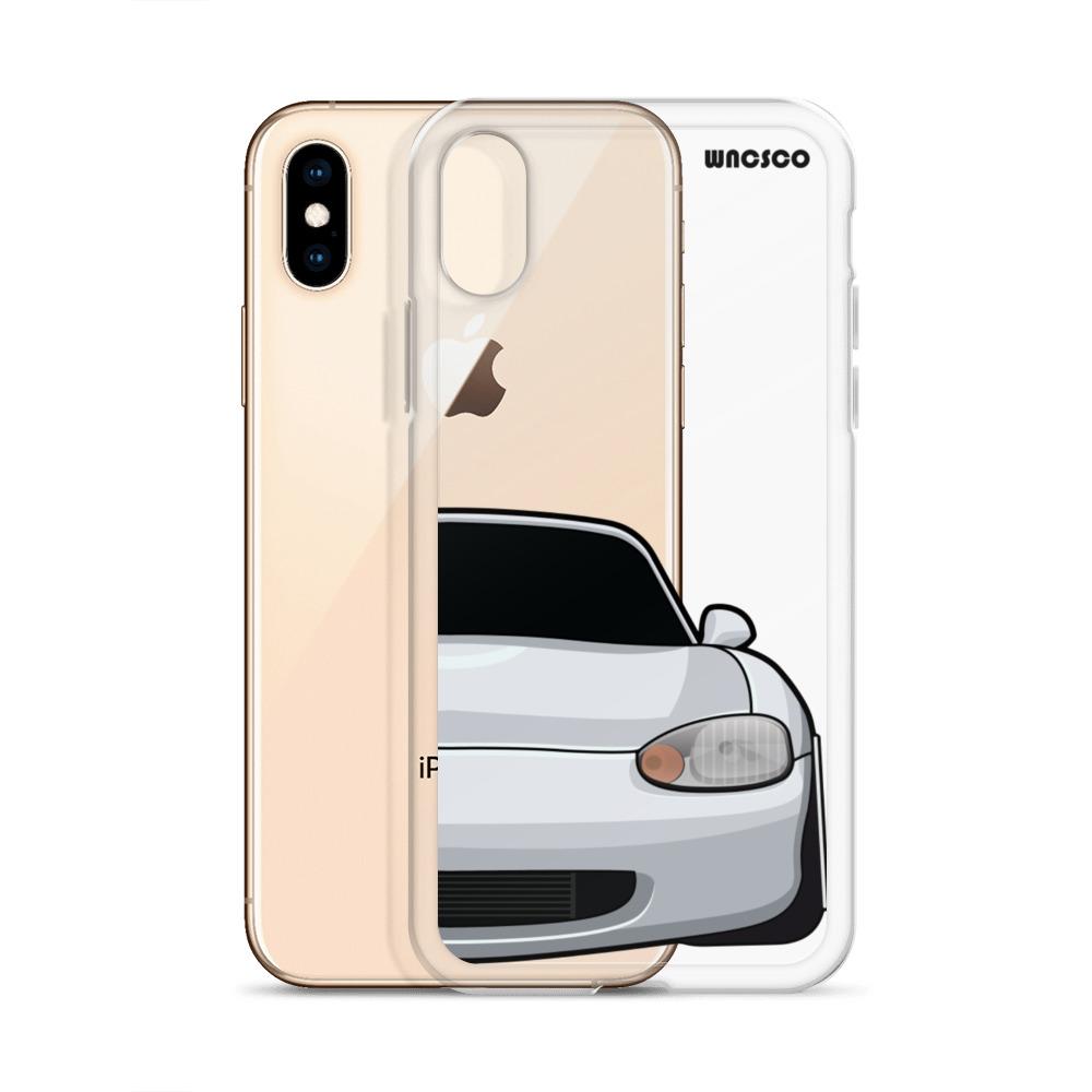 White NB Phone Case