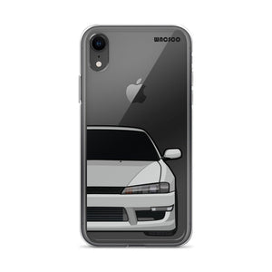 银色 S14 iPhone 手机壳
