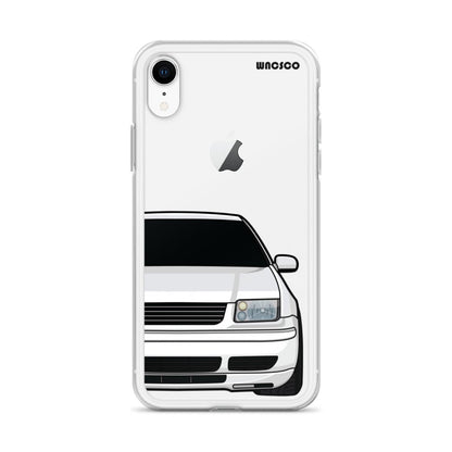 White MK4 J Phone Case