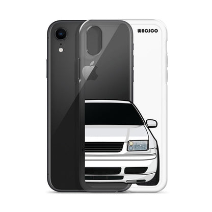 White MK4 J Phone Case