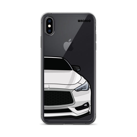 White CV37 Phone Case