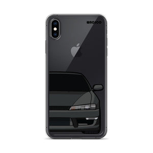 Vinilo o funda para iPhone Negro S14