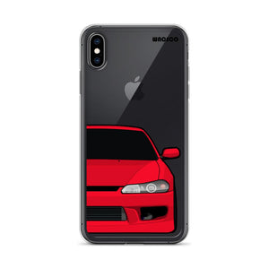 红色 S15 iPhone 手机壳