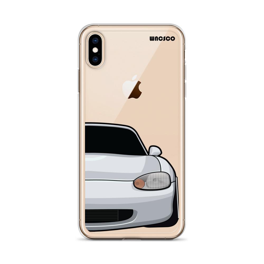 White NB Phone Case