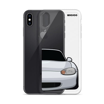 White NB Phone Case