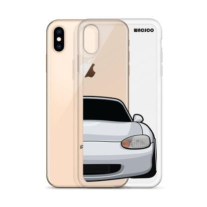 White NB Phone Case