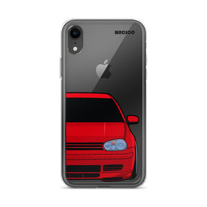 Vinilo o funda para iPhone Tornado Red MK4