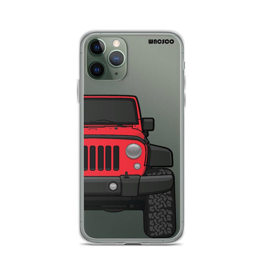 Firecracker Red JK Phone Case