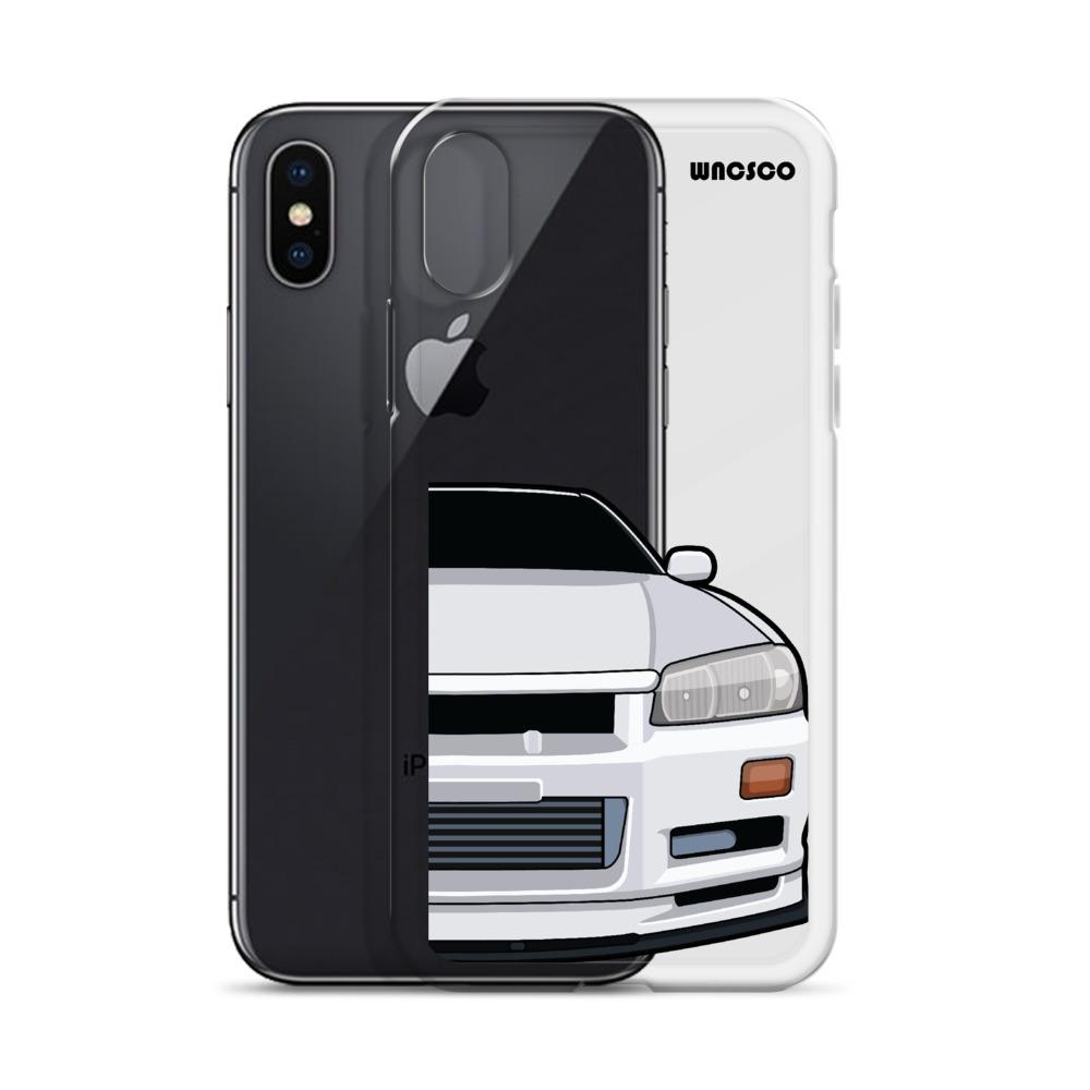 White R34 Phone Case