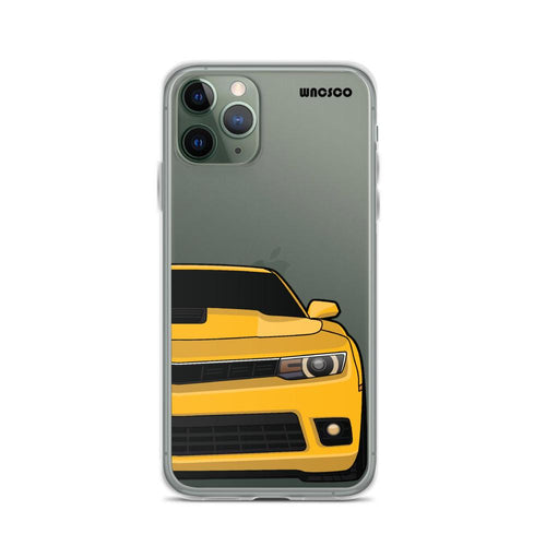 Facelift jaune de cinquième génération Coque et skin iPhone