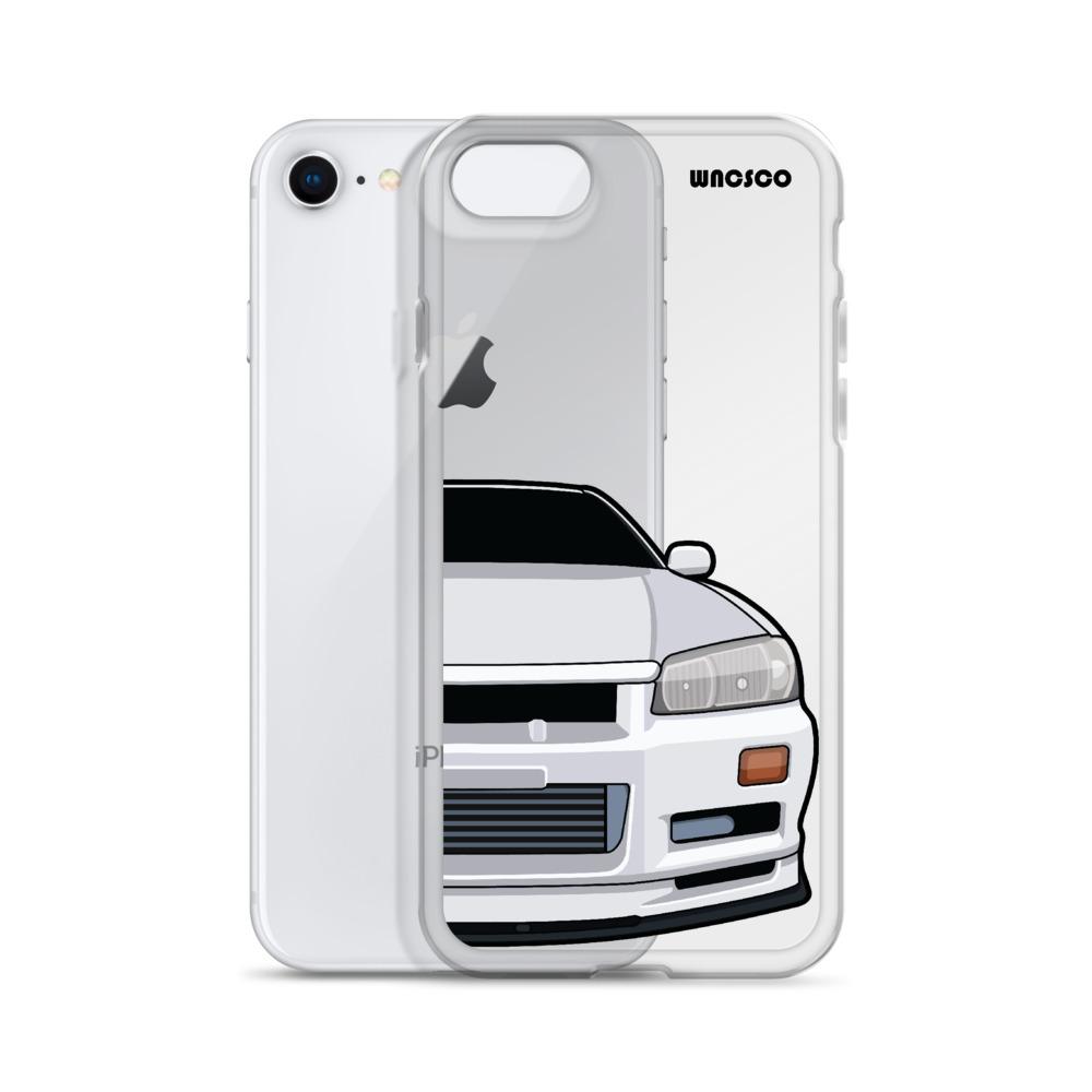 White R34 Phone Case