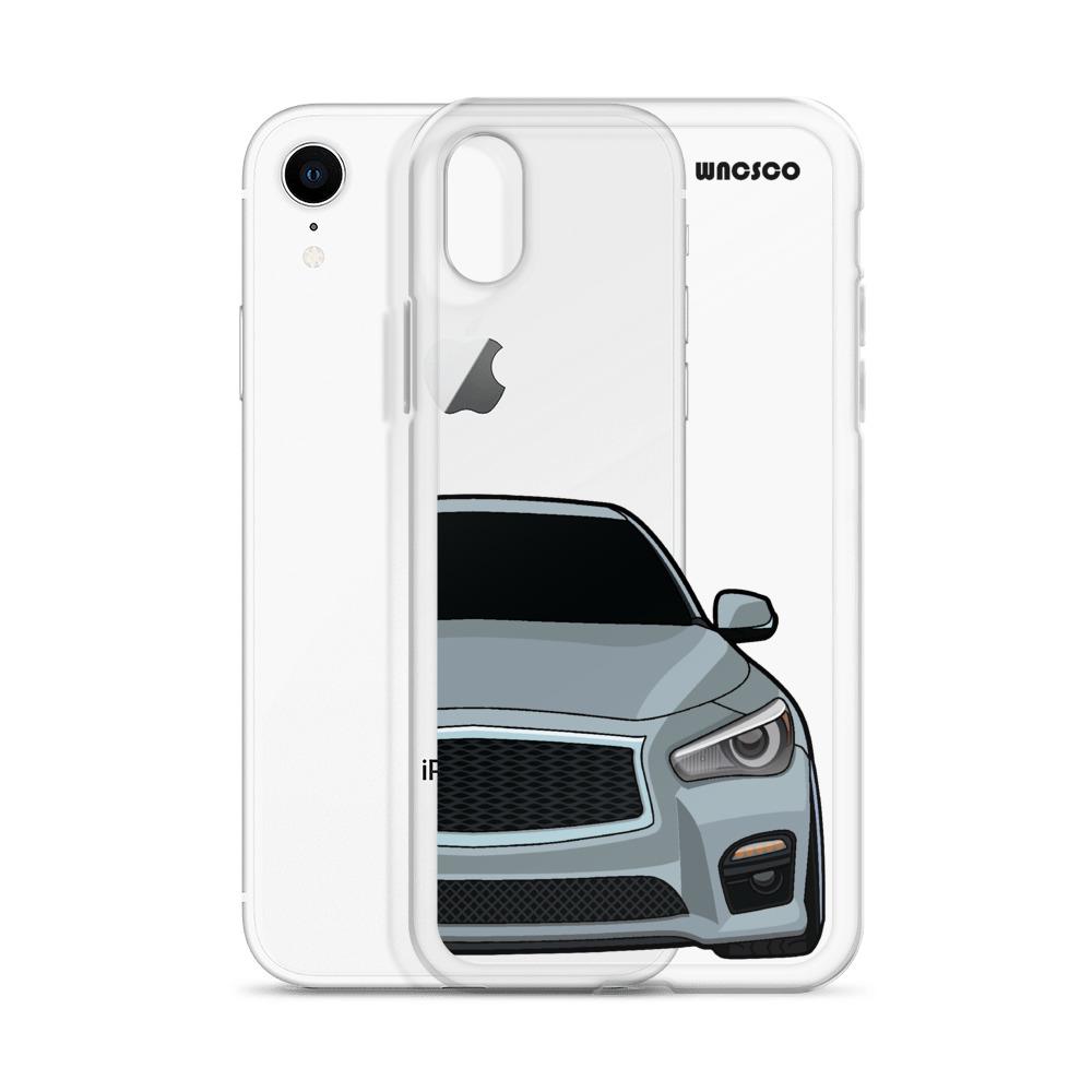 Silver V37 Phone Case