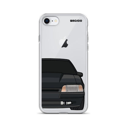 Black Fox Body Phone Case