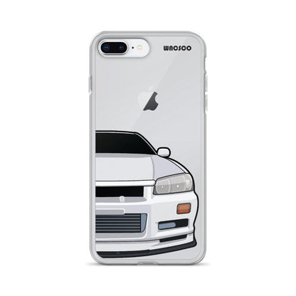 White R34 Phone Case