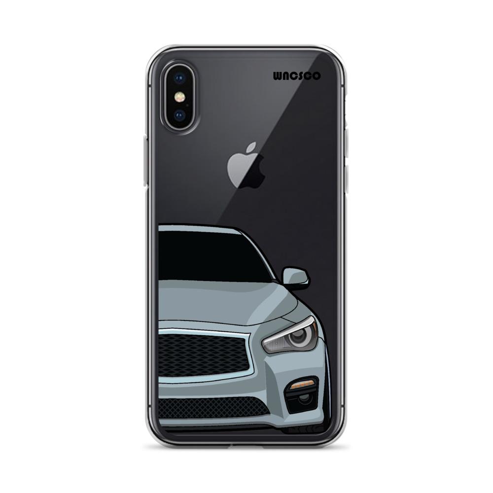 Silver V37 Phone Case