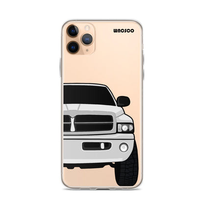 White BR/BE Phone Case