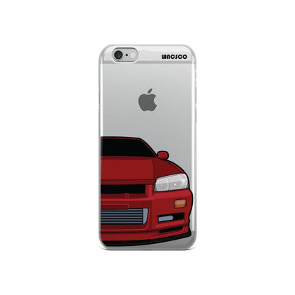 Red R34 Phone Case