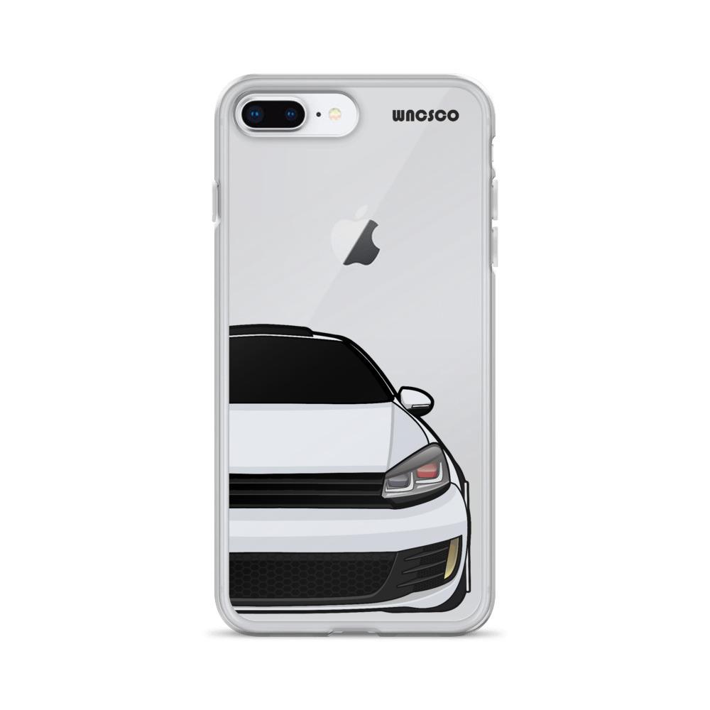 White MK6 Phone Case