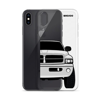 White BR/BE Phone Case